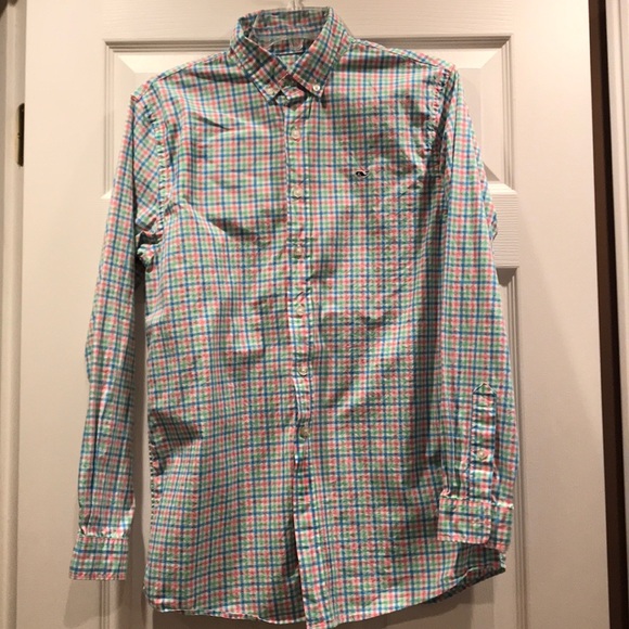 Vineyard Vines Other - Boys Vineyard Vines plaid check dress shirt!